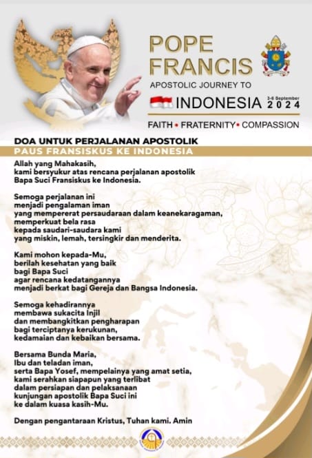 Para Uskup Doakan Perjalanan Apostolik Paus Fransiskus Ke Indonesia ...